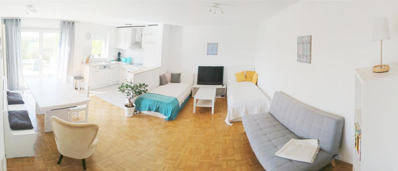 Sonniges 2-Zimmer-Gartenapartment Bietigheim-Bissingen Exterior foto